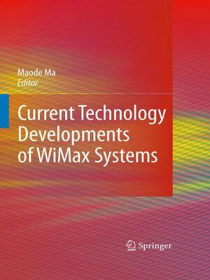 cover image of Current Technology Developments of WiMax Systems